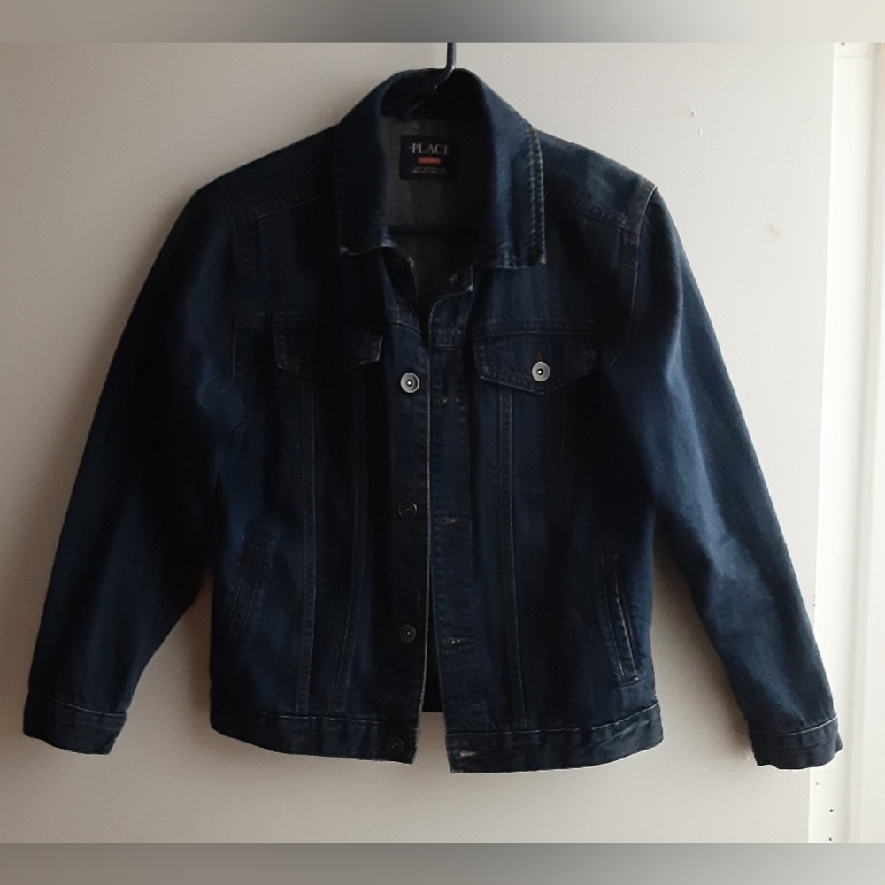 Girls denim jacket LARGE 10/12